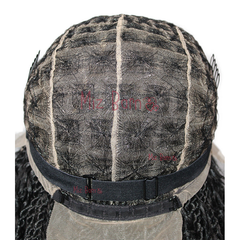 32Inch Full Lace Front Wigs Braided Wigs Synthetic Wigs