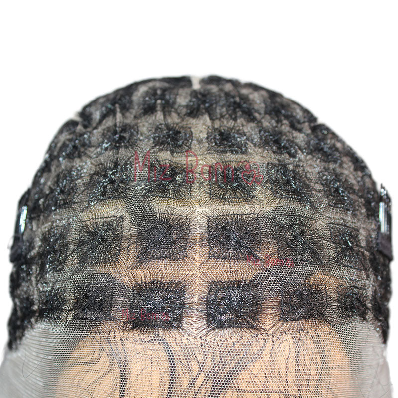 Synthetic Short Bob Braided Wigs Knotless Full Lace Frontal Wig Box Braided Wigs