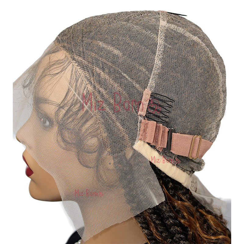 32Inch Full Lace Front Wigs Braided Wigs Synthetic Wigs