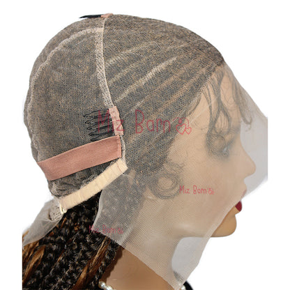 32Inch Full Lace Front Wigs Braided Wigs Synthetic Wigs