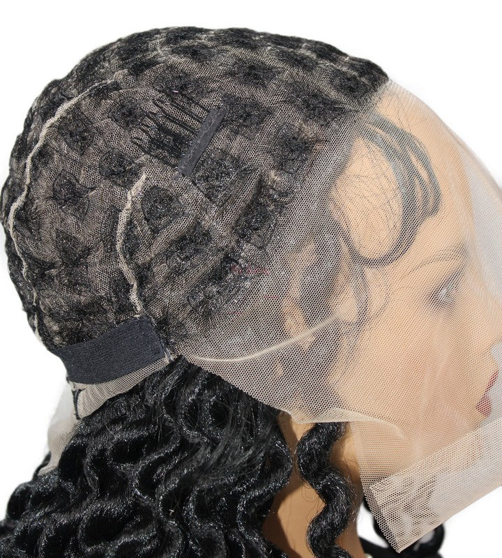 Full Lace Front Wigs Braided Wigs Synthetic Wigs 24Inch